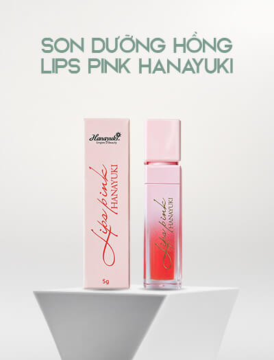 son môi Hanayuki Lips Pink